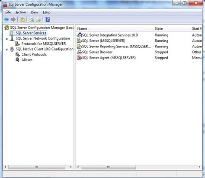 SQL Server Configuration Manager