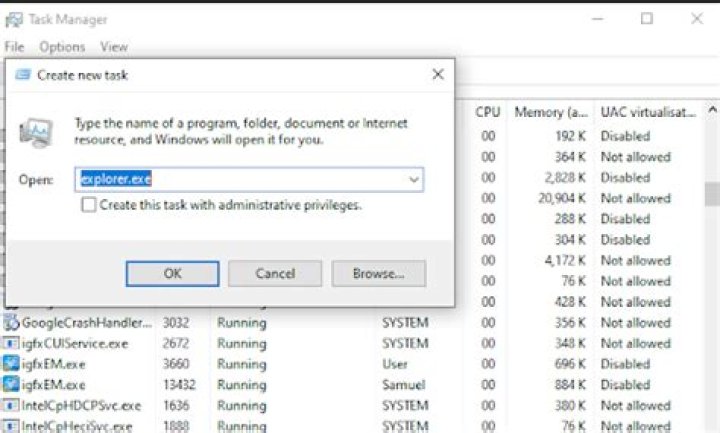 Task Explorer