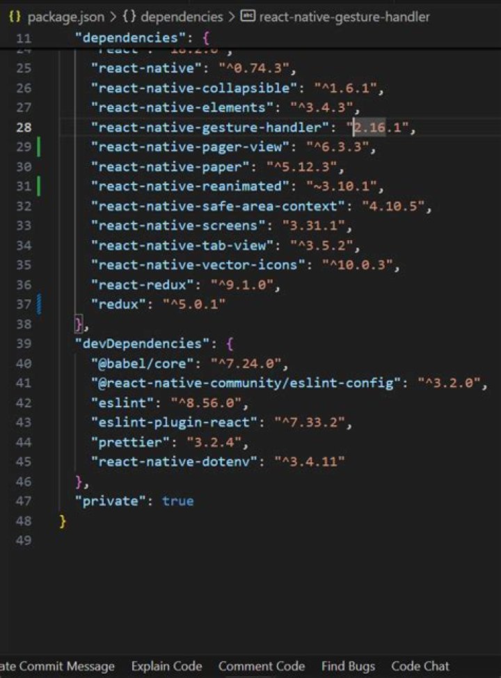 This is my package.json