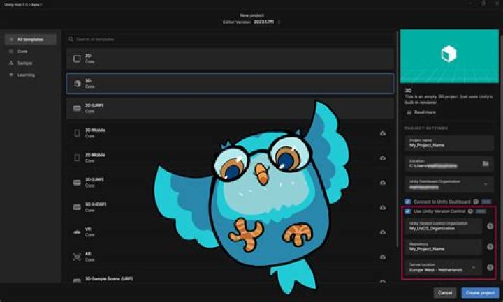 Unity Hub