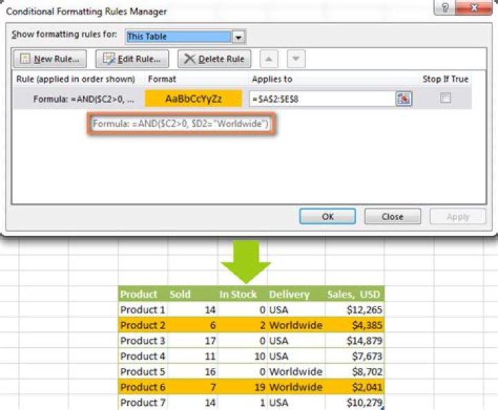 Using "If cell contains #N/A" as a formula condition.