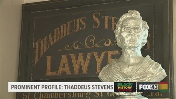 Was thaddeus stevens with a black woman?