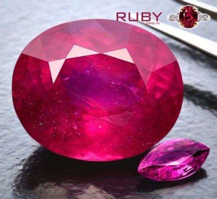 What are lead glass filled rubies?