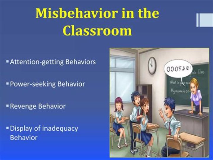 What are the major causes for classroom misbehaviors?