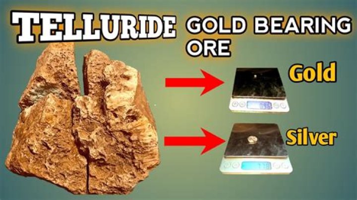 What is gold bearing ore?