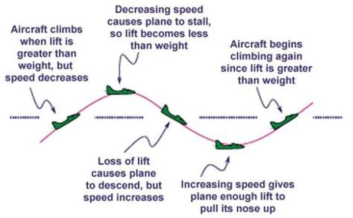 What is porpoising aircraft?