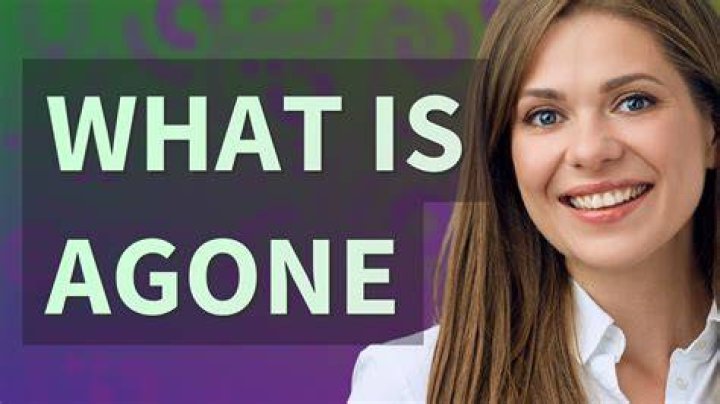 What is the english meaning of agone?