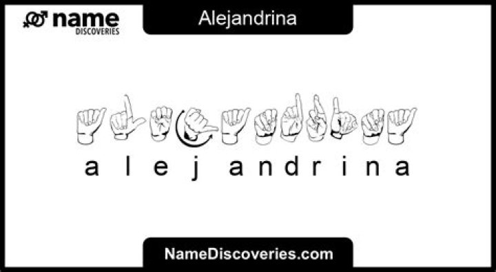 What is the meaning alejandrina?