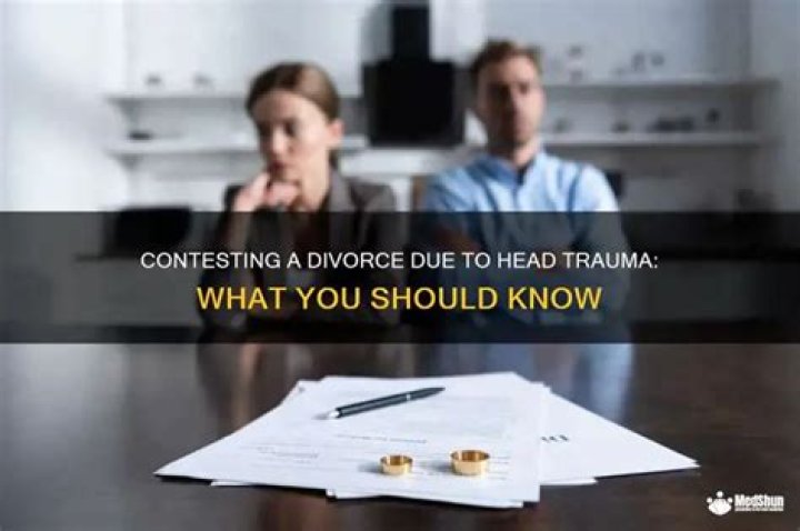 Whats contesting a divorce?
