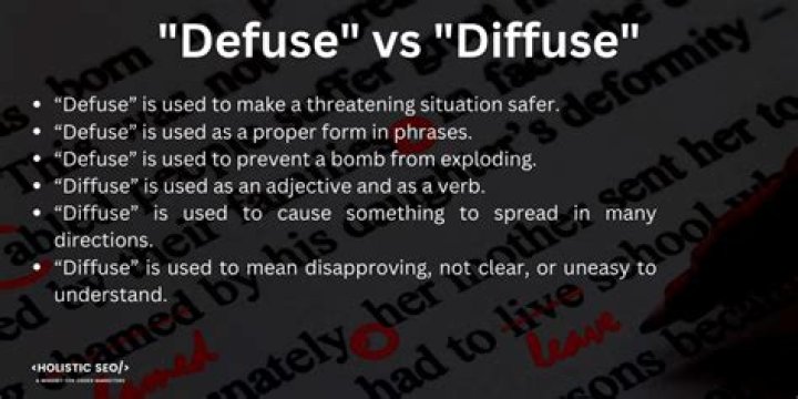 Whats the definition of defuse?
