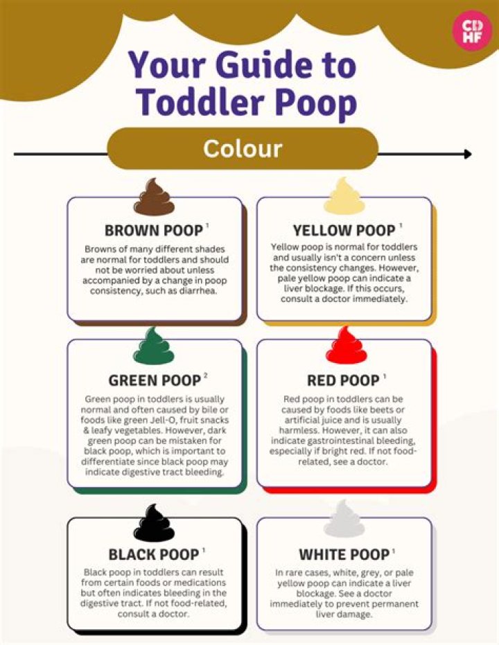 When a baby's poop is green?