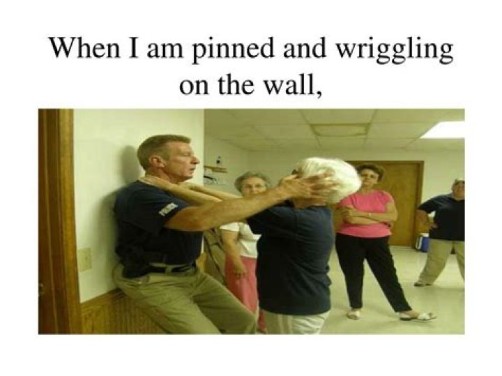 When i am pinned and wriggling on the wall?
