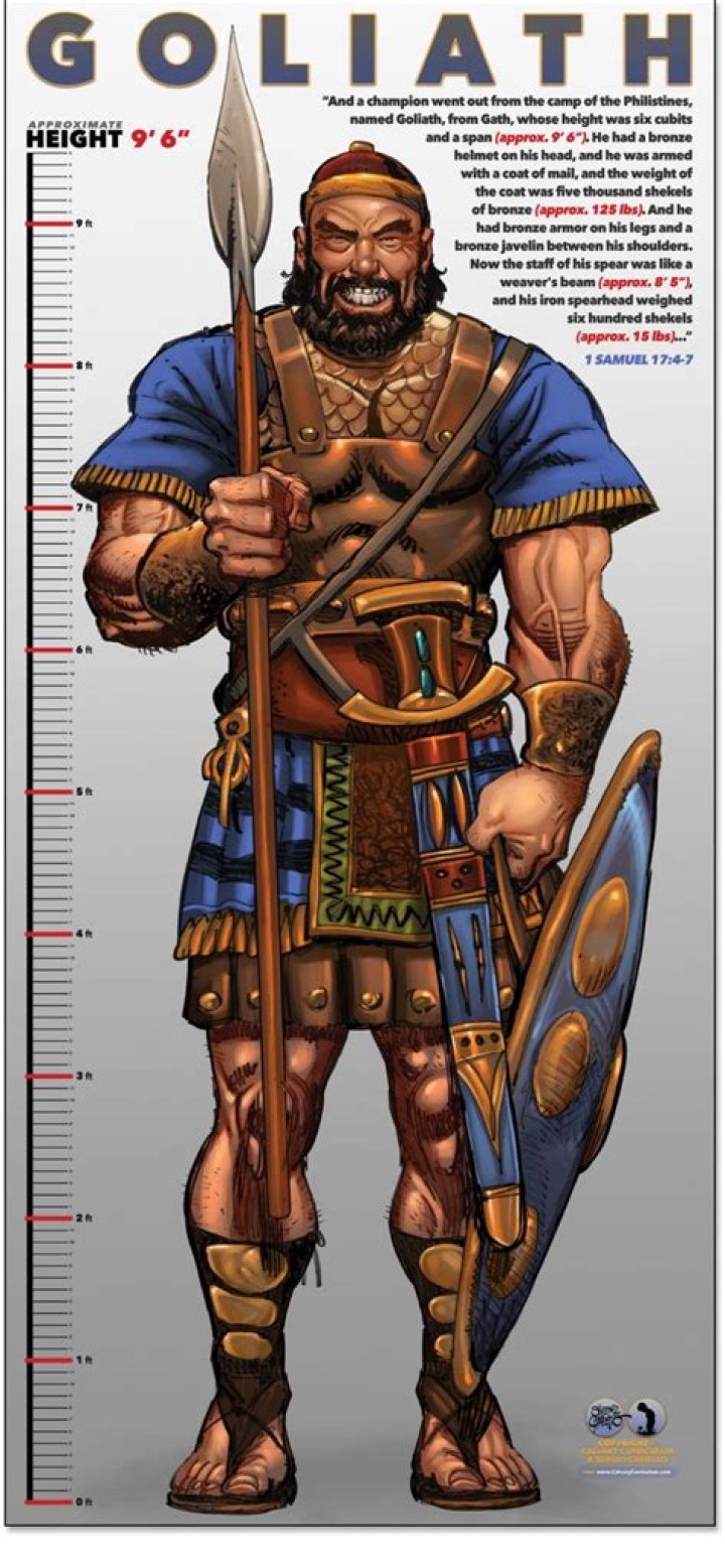 When was goliath born?