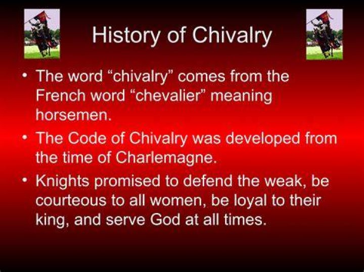 Where does the word chivalry come from?