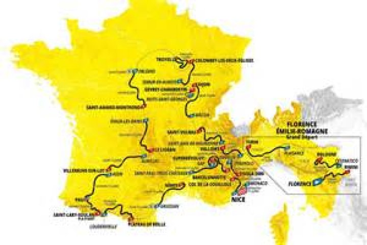 Where is the tour de france?