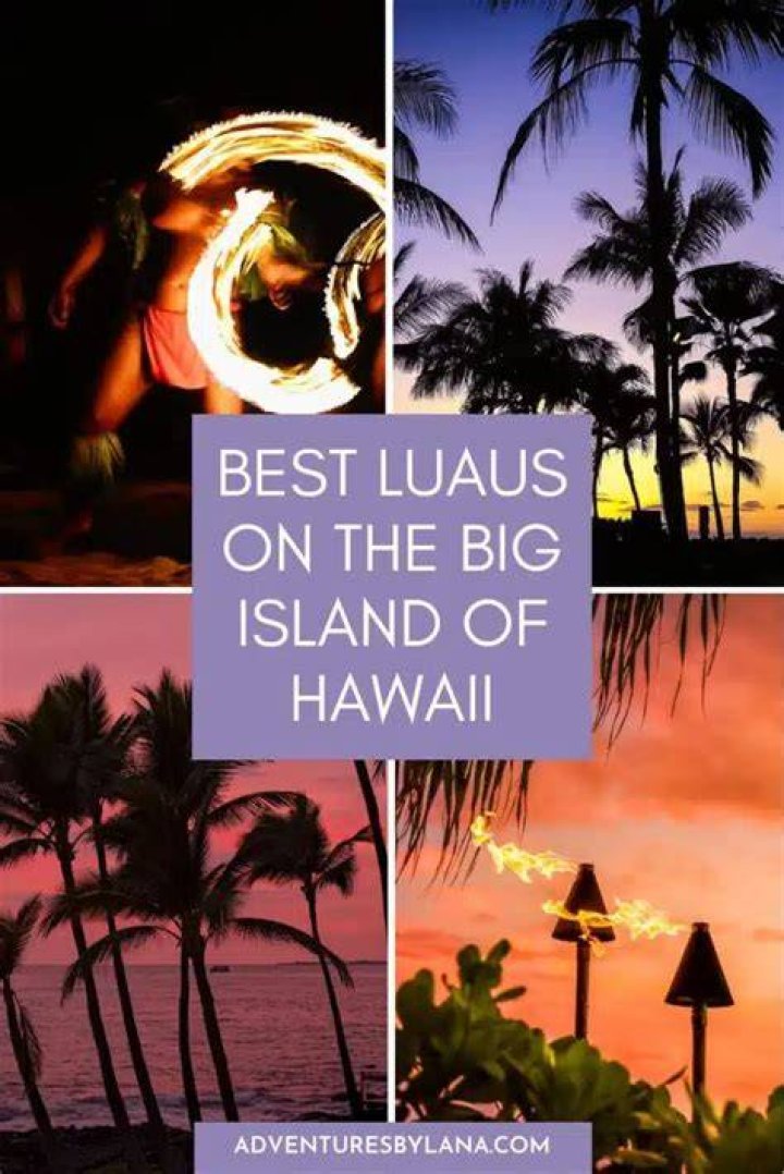 Which hawaiian island has the best luaus?