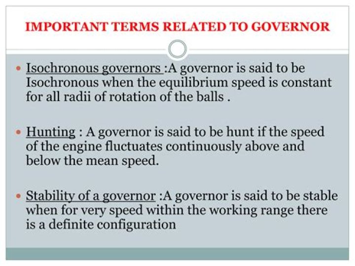 Which of the following governor can be isochronous?