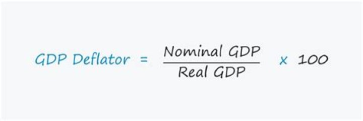 Which of the following is true about the gdp deflator?