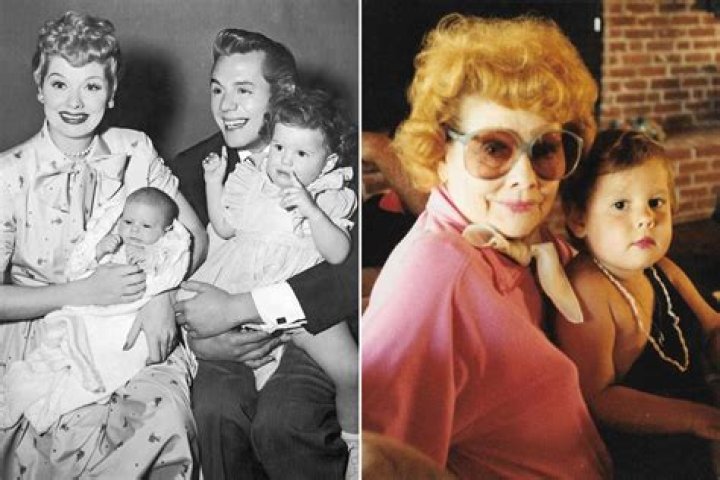 Who are lucille ball's grandchildren?