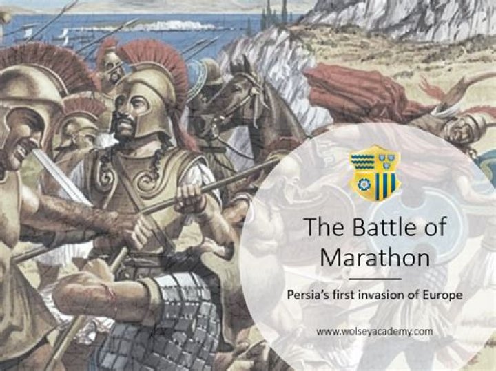 Who fought at the battle of marathon?