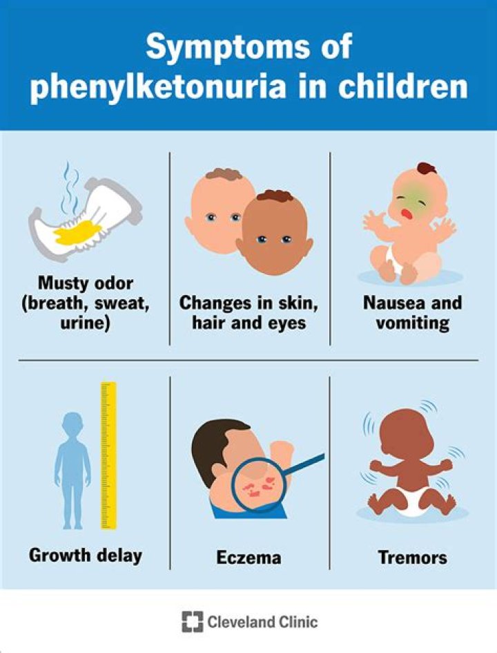 Who is at risk for phenylketonuria?
