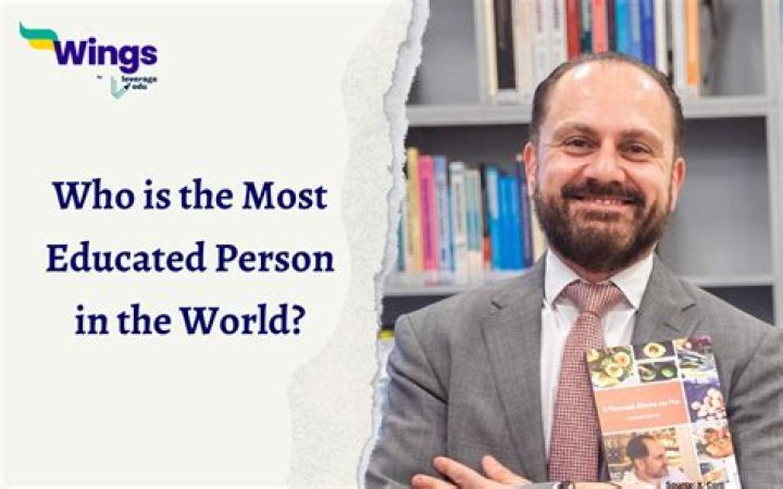 Who is well educated person?