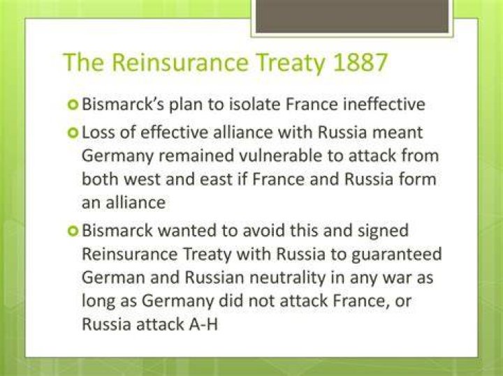 Why bismarck wanted to isolate france?