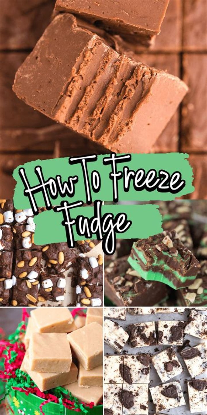Will fudge set in freezer?