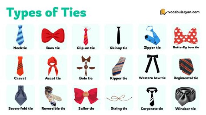 with ties